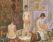 Georges Seurat, The Models